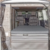iXTEND sábana para iXTEND cama plegable VW T6.1/T6/T5 California Ocean, Coast, Comfortline, Single-Jersey, diseño 